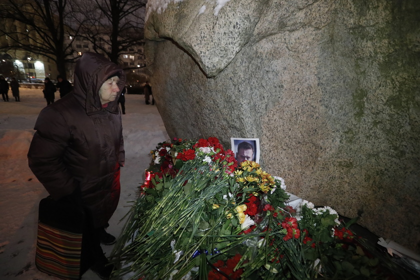 Vigil for Alexey Navalny - RIPRODUZIONE RISERVATA