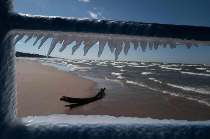 Usa: calo record di ghiaccio ai Grandi Laghi, -il 5% annuo dagli anni  '70 © ANSA/Getty Images via AFP