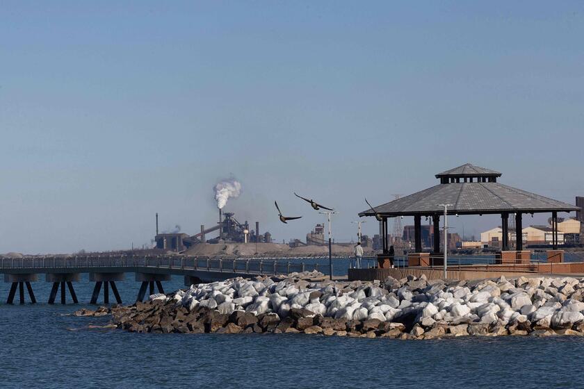 Usa: calo record di ghiaccio ai Grandi Laghi, -il 5% annuo dagli anni  '70 © ANSA/Getty Images via AFP