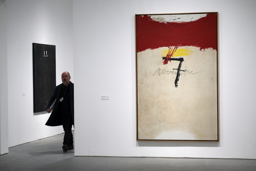 Tapies, nel centenario grande retrospettiva a Madrid - RIPRODUZIONE RISERVATA