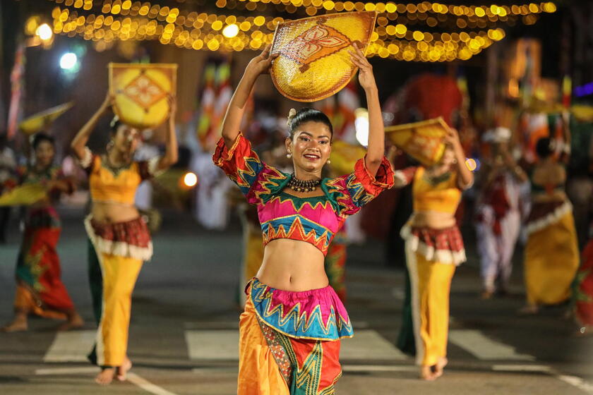 Navam Perahera - Annual Buddhist cultural pageant in Colombo © ANSA/EPA