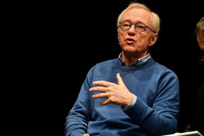 David Grossman presents his book in Genoa - RIPRODUZIONE RISERVATA