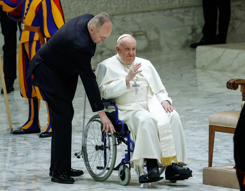 Pope Francis holds weekly general audience - RIPRODUZIONE RISERVATA