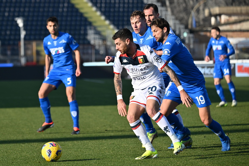 Serie A  - Empoli vs Genoa - RIPRODUZIONE RISERVATA