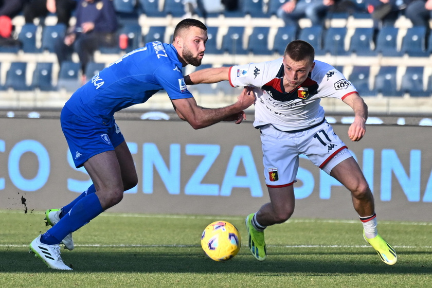 Serie A  - Empoli vs Genoa - RIPRODUZIONE RISERVATA