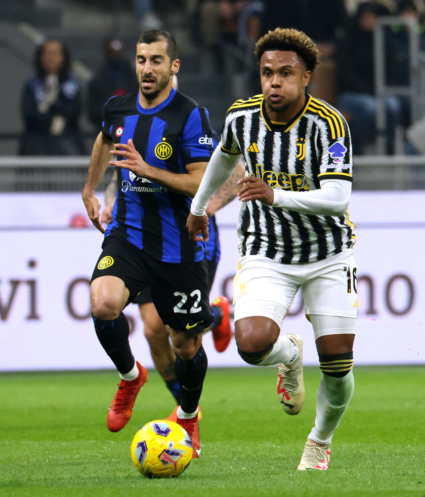 Soccer; serie A: Fc Inter vs Juventus - RIPRODUZIONE RISERVATA