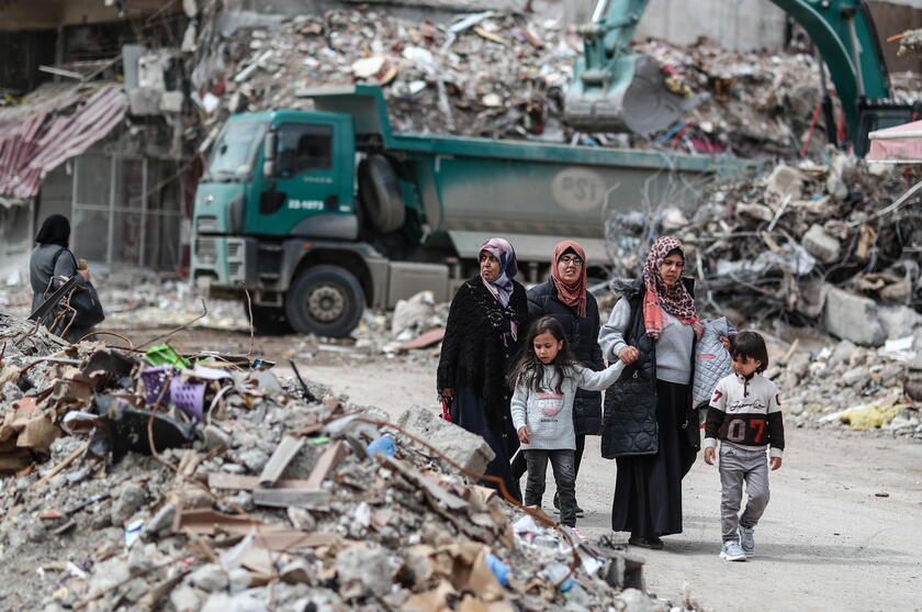 Un anno fa il terremoto nel sudest della Turchia e in Siria - RIPRODUZIONE RISERVATA