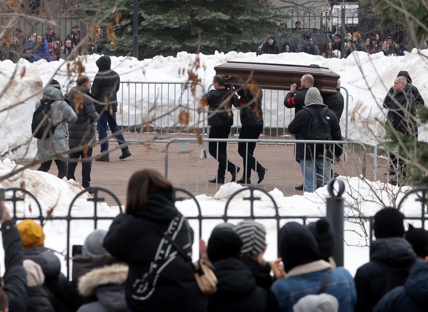 Funeral for Russian opposition leader Alexei Navalny in Moscow - RIPRODUZIONE RISERVATA