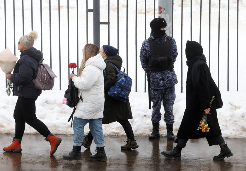 Funeral for Russian opposition leader Alexei Navalny in Moscow - RIPRODUZIONE RISERVATA