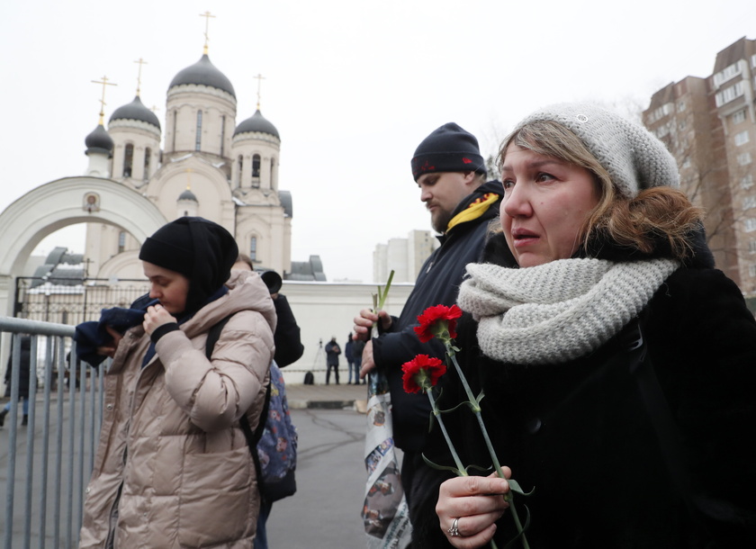 Funeral for Russian opposition leader Alexei Navalny in Moscow - RIPRODUZIONE RISERVATA