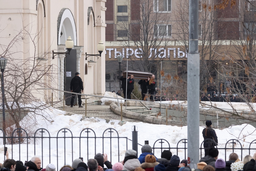 Funeral for Russian opposition leader Alexei Navalny in Moscow - RIPRODUZIONE RISERVATA