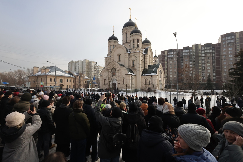 Funeral for Russian opposition leader Alexei Navalny in Moscow - RIPRODUZIONE RISERVATA