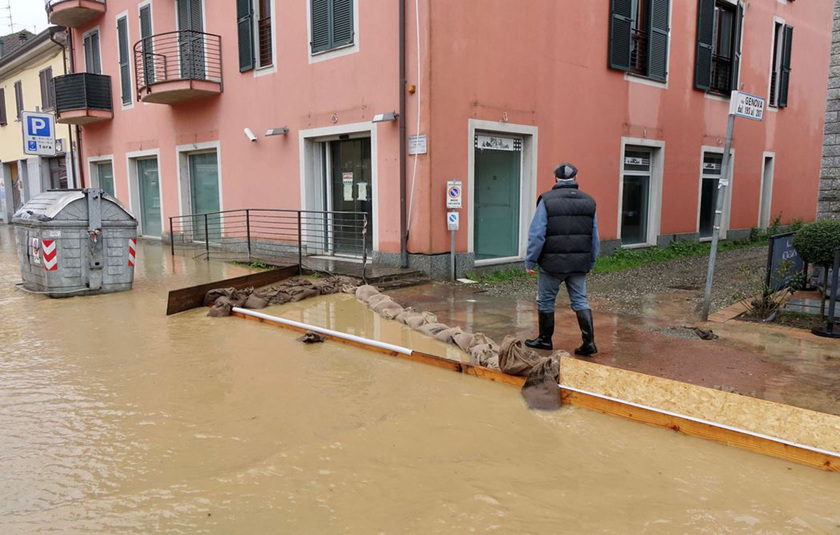 Maltempo: guadi, strade e ponti chiusi nell 'Alessandrino - RIPRODUZIONE RISERVATA