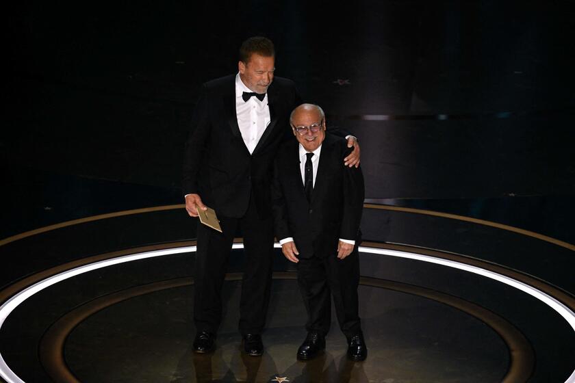 Arnold Schwarzenegger e Danny DeVito © ANSA/AFP