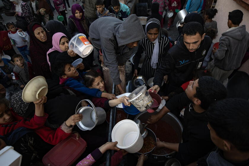 Second day of the holy month of Ramadan in Rafah © ANSA/EPA