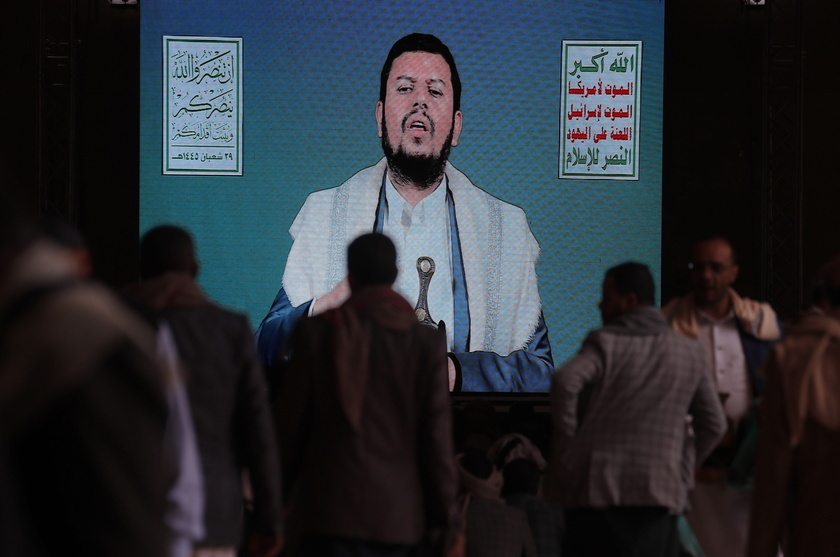 Top Houthi leader addresses supporters in Sana 'a - RIPRODUZIONE RISERVATA