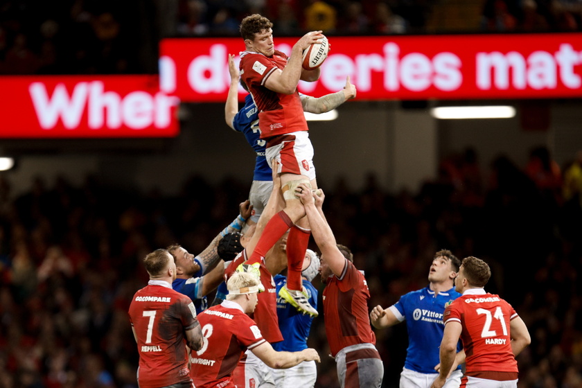 Rugby Six Nations - Wales vs Italy - RIPRODUZIONE RISERVATA