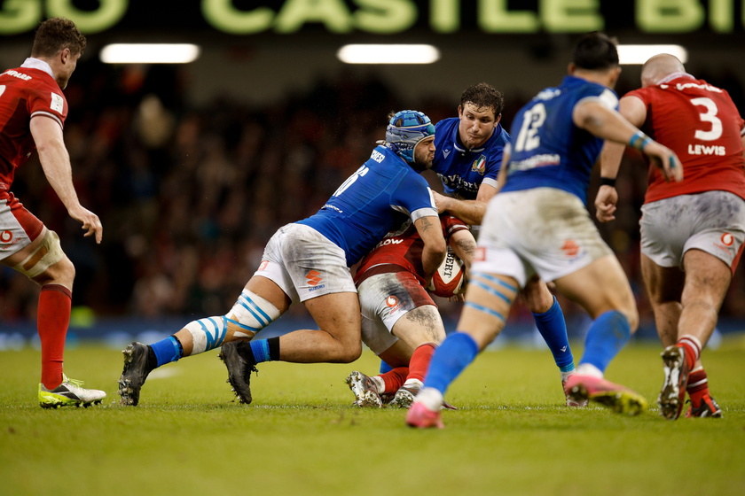 Rugby Six Nations - Wales vs Italy - RIPRODUZIONE RISERVATA