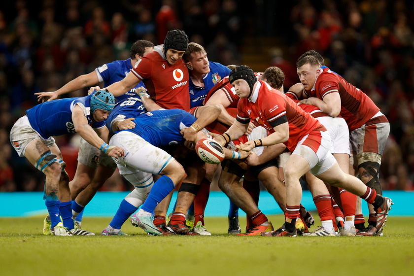 Rugby Six Nations - Wales vs Italy - RIPRODUZIONE RISERVATA