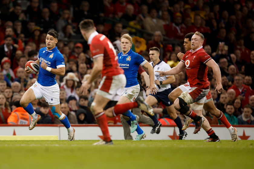 Rugby Six Nations - Wales vs Italy - RIPRODUZIONE RISERVATA