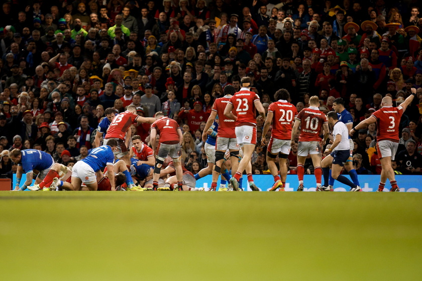 Rugby Six Nations - Wales vs Italy - RIPRODUZIONE RISERVATA