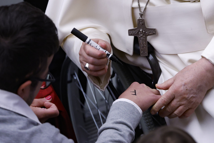 Il Papa saluta 200 malati Bambino Gesù, anche da Ucraina e Gaza - RIPRODUZIONE RISERVATA