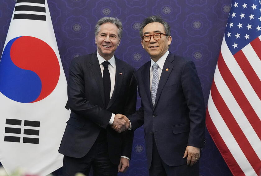 ROK-US Foreign Ministers © ANSA/EPA