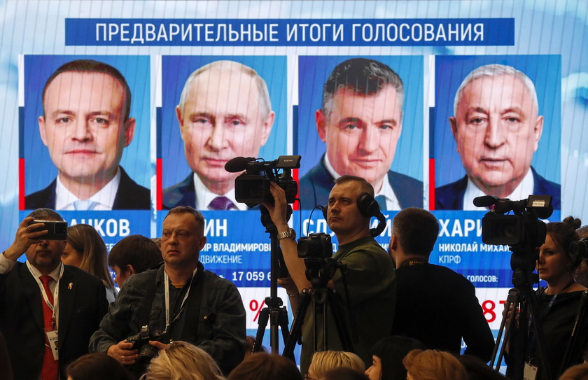 President Putin leads in presidential elections in Russia - RIPRODUZIONE RISERVATA