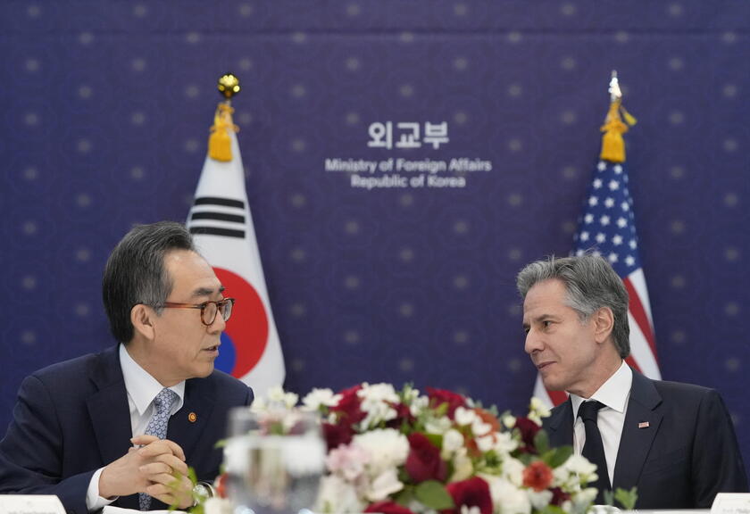 ROK-US Foreign Ministers © ANSA/EPA