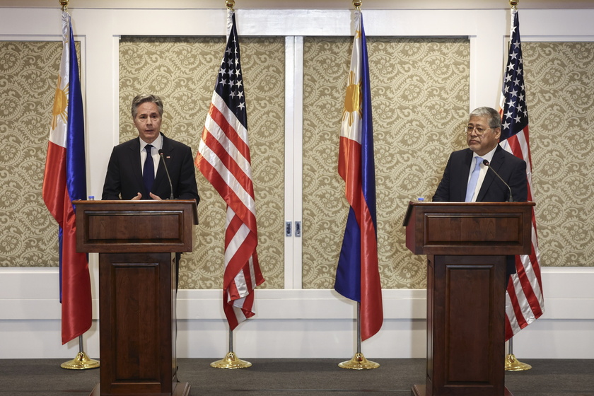 US Secretary of State Blinken visits Manila - RIPRODUZIONE RISERVATA