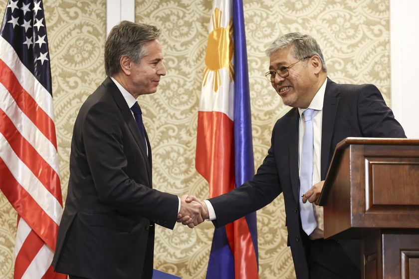 US Secretary of State Blinken visits Manila - RIPRODUZIONE RISERVATA