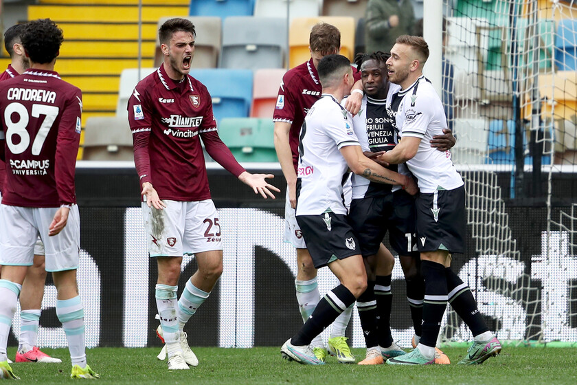 Soccer: Serie A; Udinese Calcio vs US Salernitana - RIPRODUZIONE RISERVATA