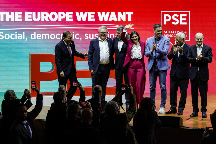 Party of European Socialists (PES) election congress in Rome - RIPRODUZIONE RISERVATA