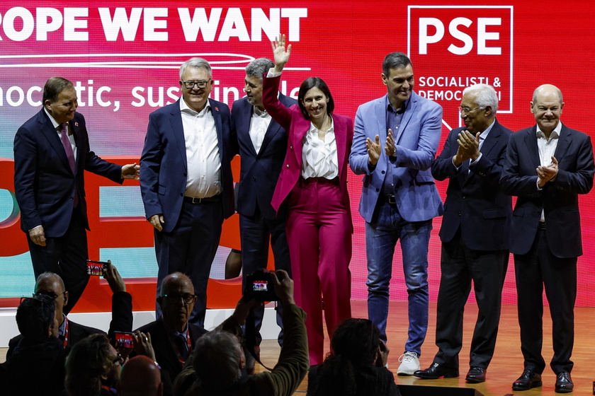 Party of European Socialists (PES) election congress in Rome - RIPRODUZIONE RISERVATA