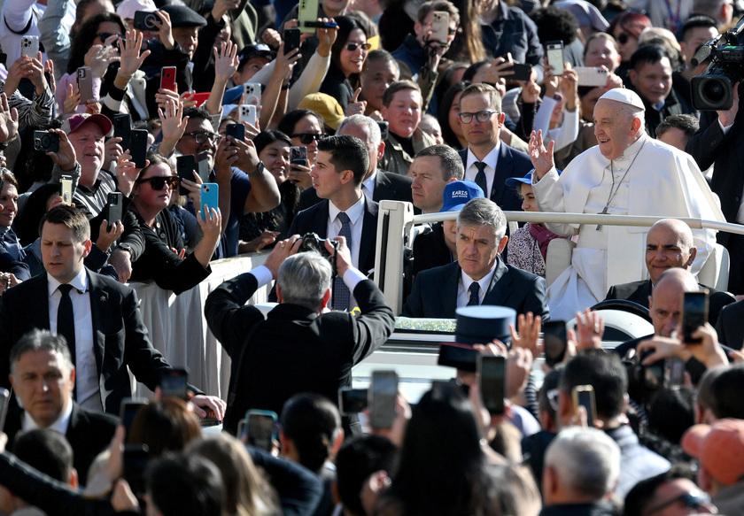 Pope Francis ' weekly general audience - RIPRODUZIONE RISERVATA