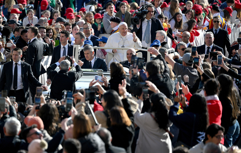 Pope Francis ' weekly general audience - RIPRODUZIONE RISERVATA