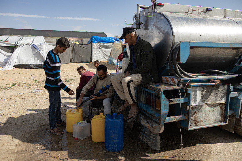 Palestinians in Gaza face dire water and sanitation conditions - RIPRODUZIONE RISERVATA