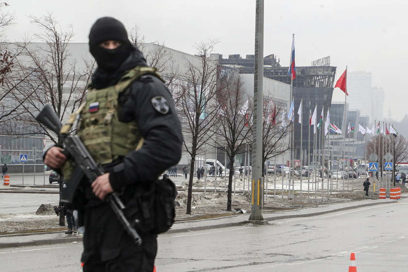 Krasnogorsk Crocus city hall terrorist attack death toll rises to at least 93 - RIPRODUZIONE RISERVATA