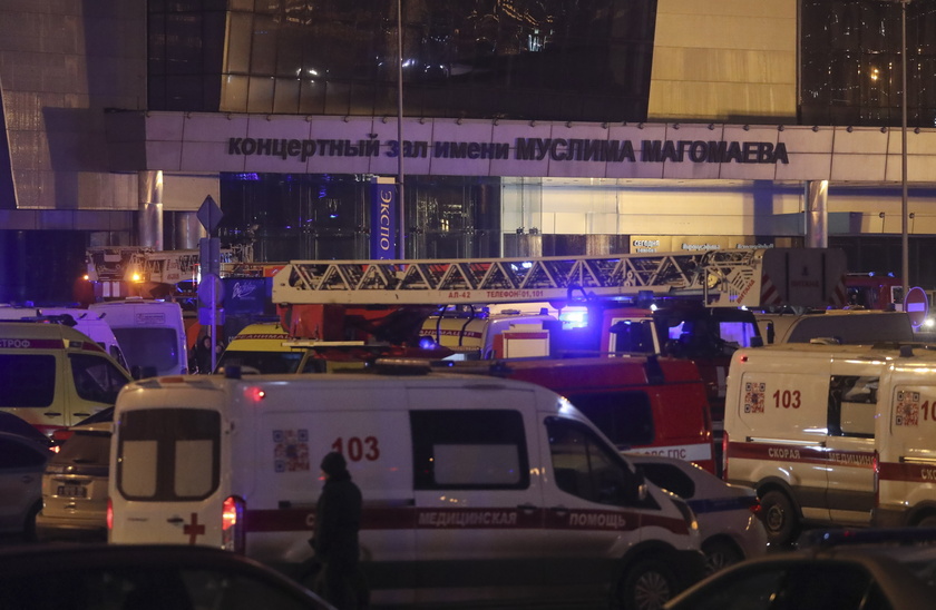 At least 40 dead in shooting attack and fire in Crocus City Hall concert venue - RIPRODUZIONE RISERVATA