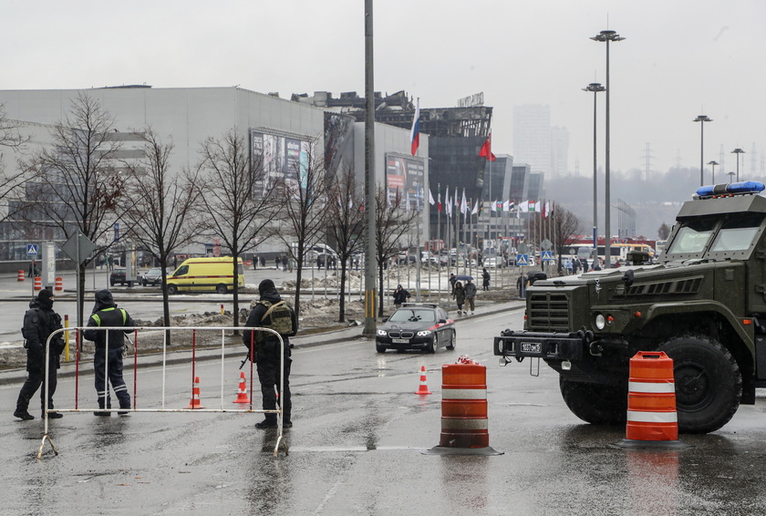 Krasnogorsk Crocus city hall terrorist attack death toll rises to at least 93 - RIPRODUZIONE RISERVATA