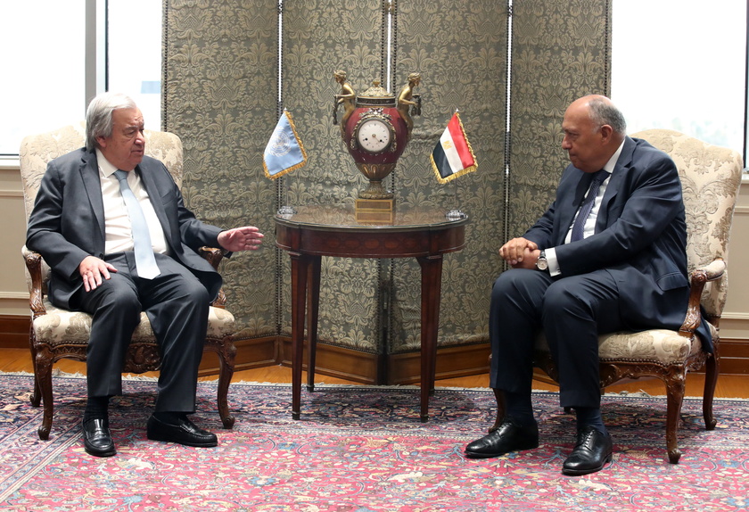 UN Secretary General Antonio Guterres visits Egypt - RIPRODUZIONE RISERVATA