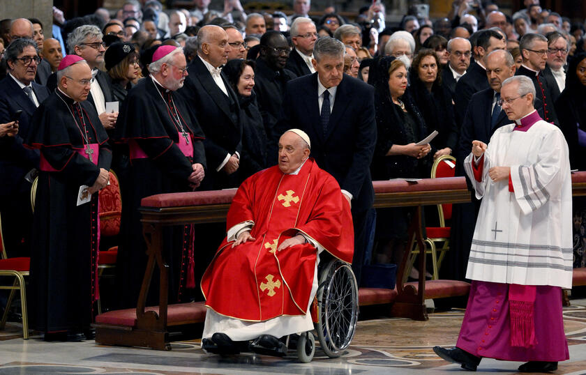 Pope Francis celebrates Good Friday Mass - RIPRODUZIONE RISERVATA