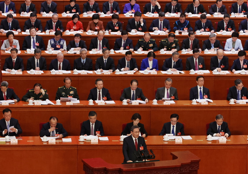 Opening ceremony of the Second session of the 14th National People 's Congress of China - RIPRODUZIONE RISERVATA