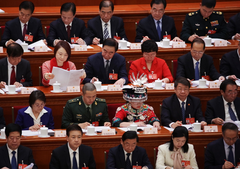 Opening ceremony of the Second session of the 14th National People 's Congress of China - RIPRODUZIONE RISERVATA