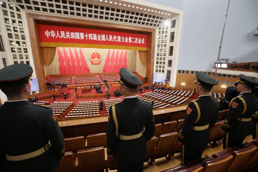 Opening ceremony of the Second session of the 14th National People 's Congress of China - RIPRODUZIONE RISERVATA