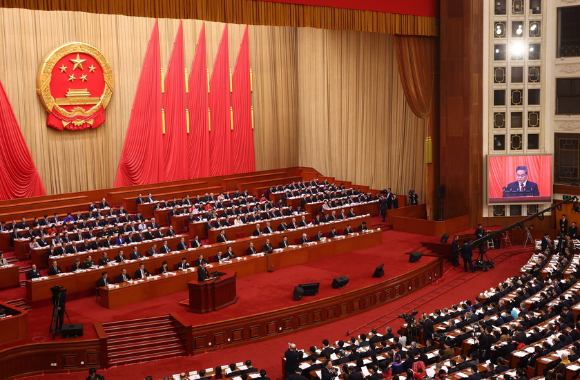 Opening ceremony of the Second session of the 14th National People 's Congress of China - RIPRODUZIONE RISERVATA