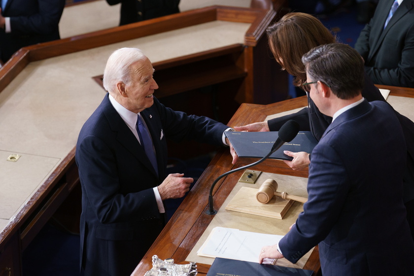 US President Joe Biden 's Third State of the Union Address - RIPRODUZIONE RISERVATA