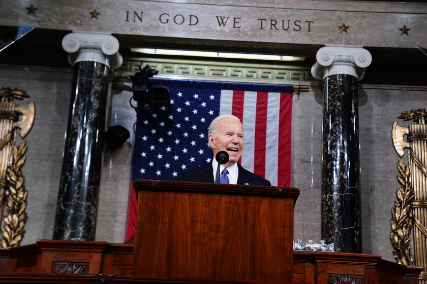 US President Joe Biden 's Third State of the Union Address - RIPRODUZIONE RISERVATA