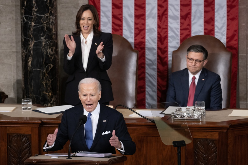 US President Joe Biden 's Third State of the Union Address - RIPRODUZIONE RISERVATA