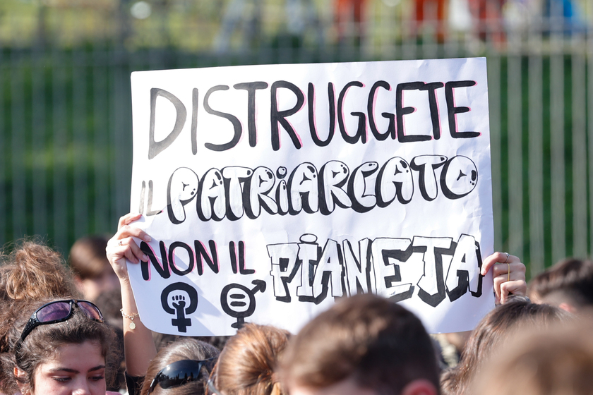 International Women 's Day rally in Rome - RIPRODUZIONE RISERVATA